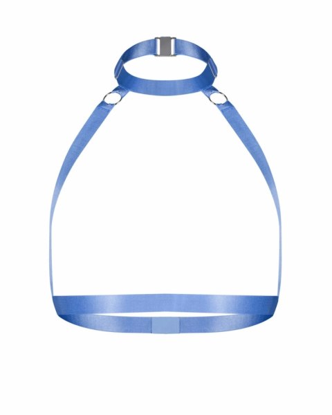 Obsessive Freedom Shaderi niebieski top z paskami i regulacją XL/2XL