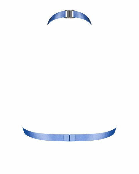 Obsessive Freedom Shaderi niebieski top z paskami i regulacją XL/2XL