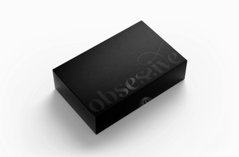 Obsessive Freedom Shaderi sukienka z paskiem i stringami, niebieska XL/2XL