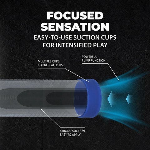 Shots HyperPump Model Metallic Blue - Automatyczna Pompa Prożniowa USB