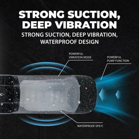 Shots TechnoThrust automatyczna pompa prożniowa wodoodporna czarna