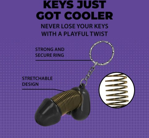 Super John brelok do kluczy czarny - figurka kolekcjonerska