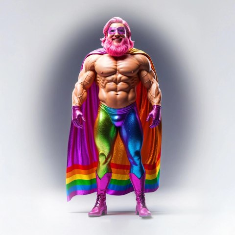 ToyJoy Super Peter brelok rożowy - dynamiczna figurka do kluczy