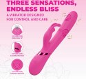 VIVE Fiore Air Wave 3-silnikowy stymulator z funkcją ssania, rożowy