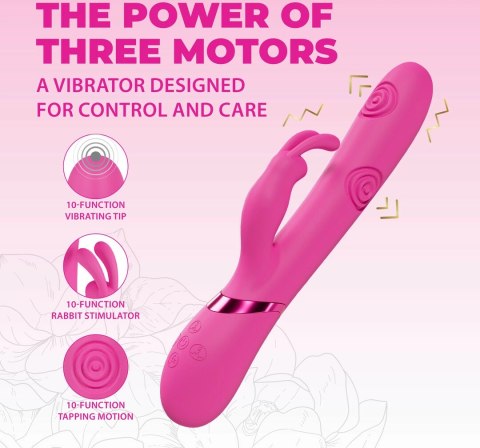 VIVE Mimi G-Spot Pink - Wibrujący model z funkcją pulsacji, silikon