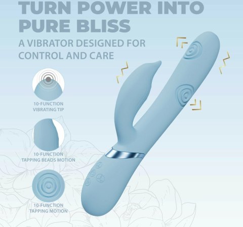 VIVE Pallina Blue - wielofunkcyjny masażer z funkcją pulsacji i wibracji