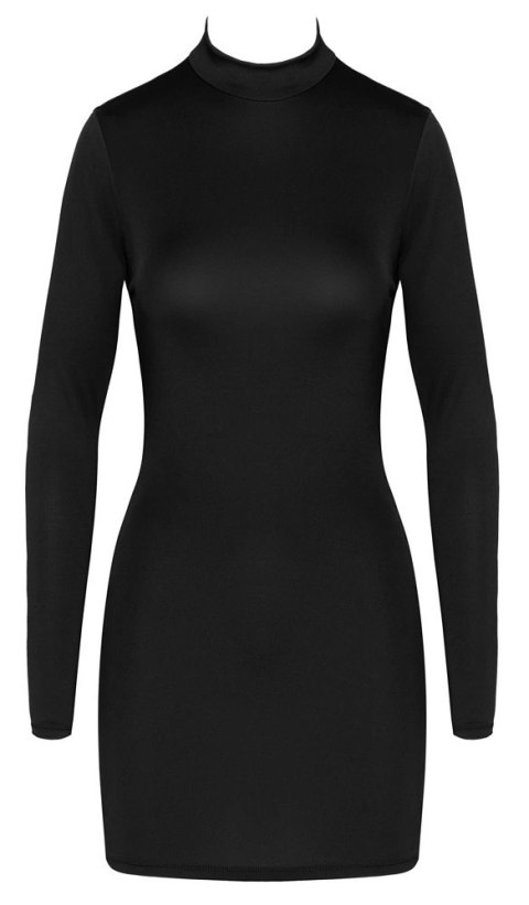 Cottelli PARTY Dress Chains XL czarna sukienka z łańcuszkami