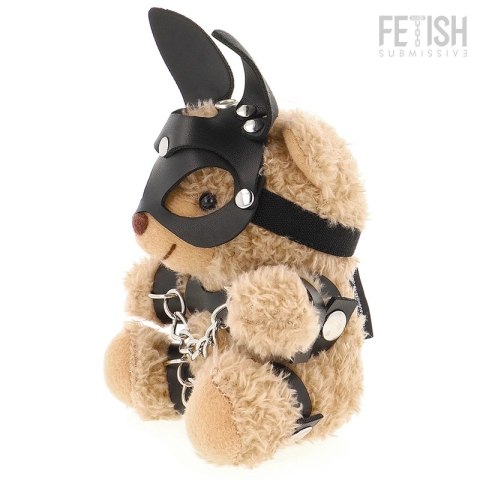 Fetish Submissive Mishka Teddy Bear Model 5 kolekcjonerski z zawieszką