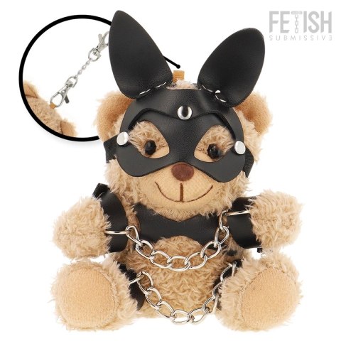 Fetish Submissive Mishka Teddy Bear Model 5 kolekcjonerski z zawieszką
