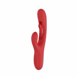 HoneyPlayBox Bora - Intymny Wibrator Trojfunkcyjny, Czerwony IPX7