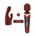 HoneyPlayBox Stormi - Czerwony masażer z funkcją podgrzewania, 9 trybow