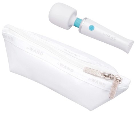 Le Wand Classique Mini Biała Masażerka Kompaktowa Wodoodporna 14,1cm