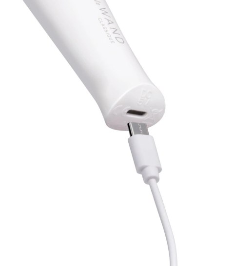 Le Wand Classique Mini Biała Masażerka Kompaktowa Wodoodporna 14,1cm