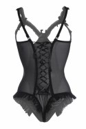 Rimba Bodysuit Mistique Wetlook z Prześwitującymi Wstawkami XL/XXL