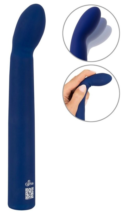 Smile Flexible Vibrator G-Spot silikonowy, 12 trybow, wodoodporny 18,6cm