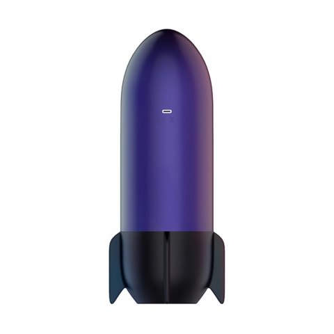 Hueman Blast Off Intymna Maszyna Wibracyjna z LED Fioletowa