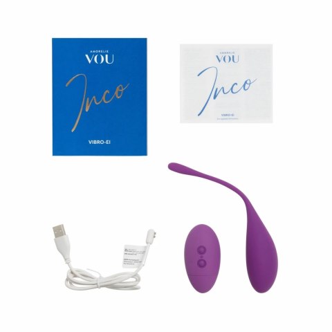 Inco Vibro Ei Purple - Wibrujący system intymny, fioletowy
