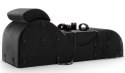 Liberator Black Label Esse - ergonomiczny szezlong z akcesoriami, czarny
