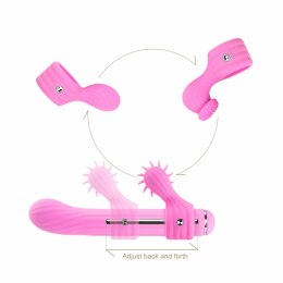 OTOUCH Magic Stick Rożowy - Wielofunkcyjny masażer z 3 końcowkami