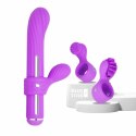 OTOUCH Magic Stick Violet - Wielofunkcyjny masażer z 3 nasadkami