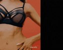 Obsessive Dominna komplet bielizny 2-częściowy czarny, regulacja