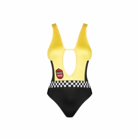 Obsessive Rallien Teddy Black - Jednoczęściowy Stroj Sportowy Czarny