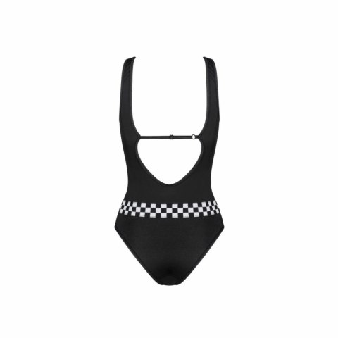 Obsessive Rallien Teddy Black - Jednoczęściowy Stroj Sportowy Czarny