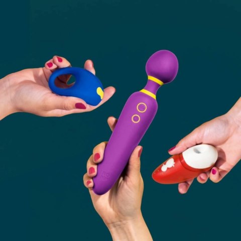ROMP Pleasure Kit Zestaw 3w1 - Zestaw Masażerow z Pokrowcem