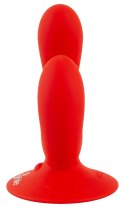 Sweet Smile Dual Vibrator silikonowy podwojny z przyssawką USB