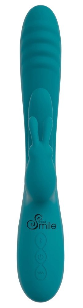 Sweet Smile Thrust Rabbit - wielofunkcyjny model z ruchomą głowicą 25 cm
