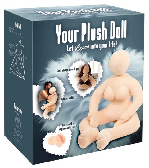 You2Toys Leona Plush Doll 70 cm - Model z funkcją wymiennej maszyny intymnej