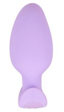Cuties Fioletowy Wibrujący Korek Anatomiczny 7 Trybow 8 cm