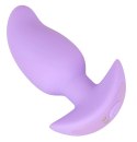 Cuties Fioletowy Wibrujący Korek Anatomiczny 7 Trybow 8 cm
