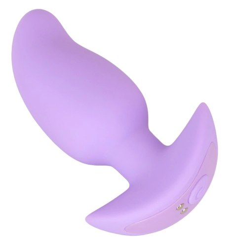 Cuties Fioletowy Wibrujący Korek Anatomiczny 7 Trybow 8 cm