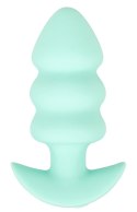 Cuties Mini Zielony Plug Wibracyjny - 7 Trybow, Silikonowy, 8,3 cm