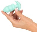 Cuties Mini Zielony Plug Wibracyjny - 7 Trybow, Silikonowy, 8,3 cm