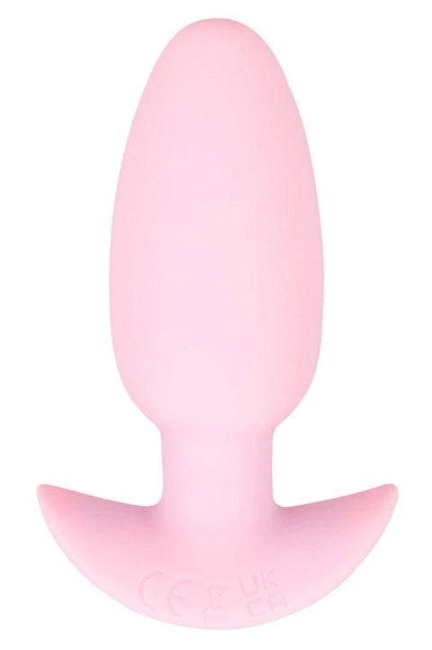 Cuties Plug Rose - Wibrująca mini nakładka silikonowa 8 cm, rożowa