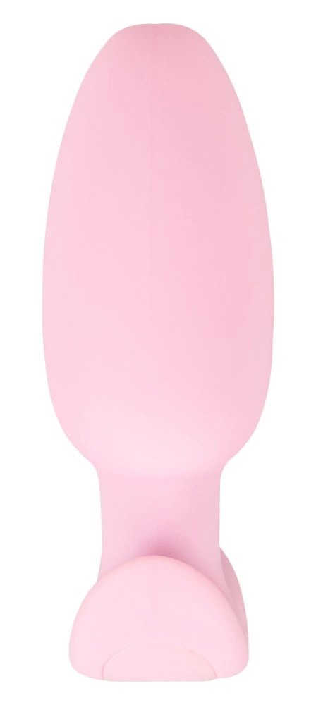 Cuties Plug Rose - Wibrująca mini nakładka silikonowa 8 cm, rożowa
