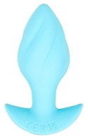Cuties Plug Wibrujący Mini Niebieski - 7 Trybow, Silikonowy, 8 cm