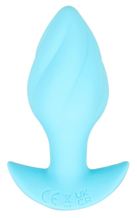 Cuties Plug Wibrujący Mini Niebieski - 7 Trybow, Silikonowy, 8 cm