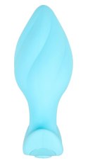 Cuties Plug Wibrujący Mini Niebieski - 7 Trybow, Silikonowy, 8 cm