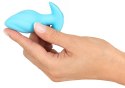 Cuties Plug Wibrujący Mini Niebieski - 7 Trybow, Silikonowy, 8 cm