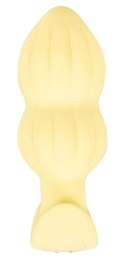 Cuties Wibrująca Zatyczka Anatomiczna Żołta 7 Trybow Silikon 8cm