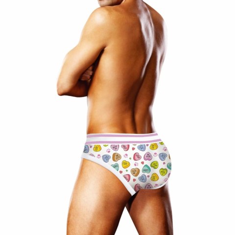Prowler Briefs Candy Hearts - komfortowe majtki z elastycznego materiału M