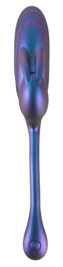 Sweet Smile Metallic Double System - elastyczny silikonowy model 22,5 cm