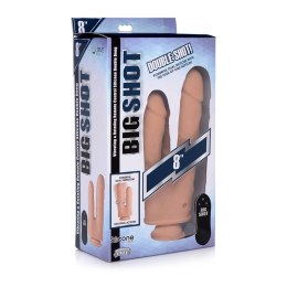 Curve Toys podwojny model silikonowy z przyssawką 20,5 cm