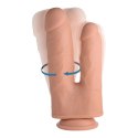 Curve Toys podwojny model silikonowy z przyssawką 20,5 cm