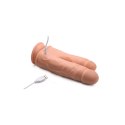 Curve Toys podwojny model silikonowy z przyssawką 20,5 cm