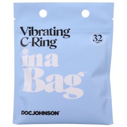 Doc Johnson C-Ring silikonowy z wibracją i wyjmowanym modułem