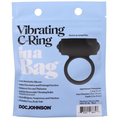 Doc Johnson C-Ring silikonowy z wibracją i wyjmowanym modułem Doc Johnson C-Ring silikonowy z wibracją i wyjmowanym modułem